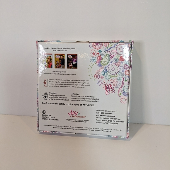 American Girl Truly Me Play Games Activity Wheel Card Box Creative Play 2015 - Picture 4 of 5